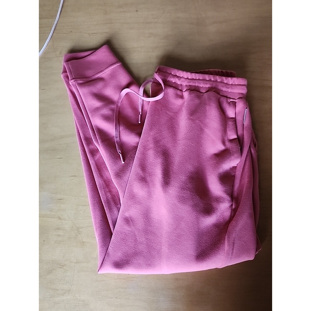 Zero Xposur Stretch Pull‎ on Pants Jogger Sweatpants Size M Drawstring Papaya